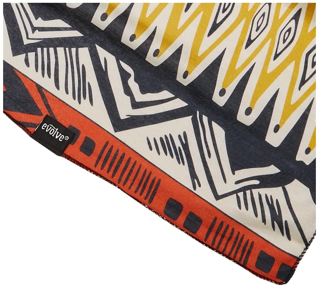 Wrap Scarf - Tribal Print MULTI-COLORED
