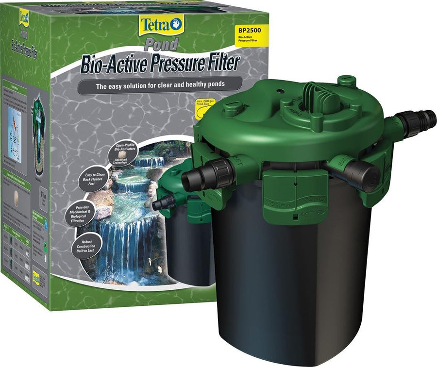 Pond Bio-Active Pressure Filter, For Ponds Up to 2500 Gallons