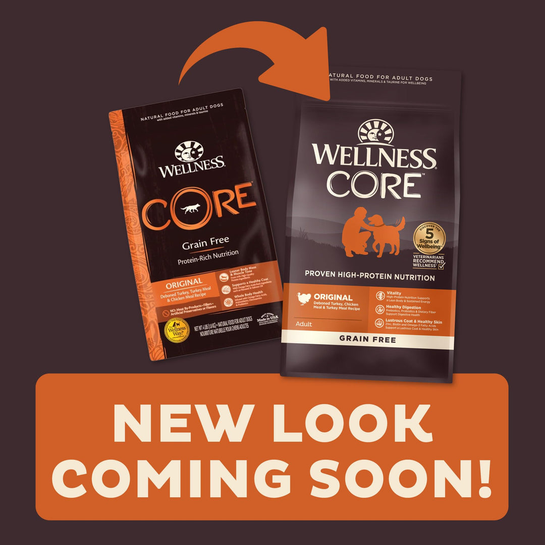 CORE Dry Dog Food, Grain-Free, High Protein, Natural, Original Turkey & Chicken Recipe, (26-Pound Bag)