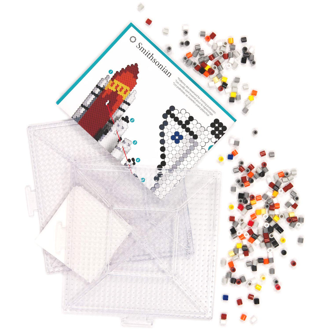 Smithsonian Spaceship 3D Beads Kit, 2000pcs, Space Shuttle