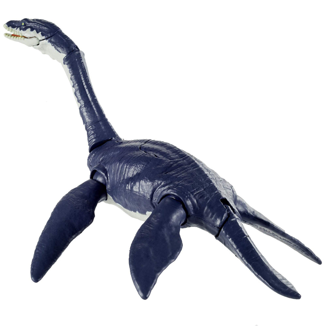 Toys Plesiosaurus Savage Strike Dinosaur Action Figure, Smaller Size, Attack Move Iconic to Species, Movable Arms & Legs, Great Gift for Ages 4 Years Old & Up
