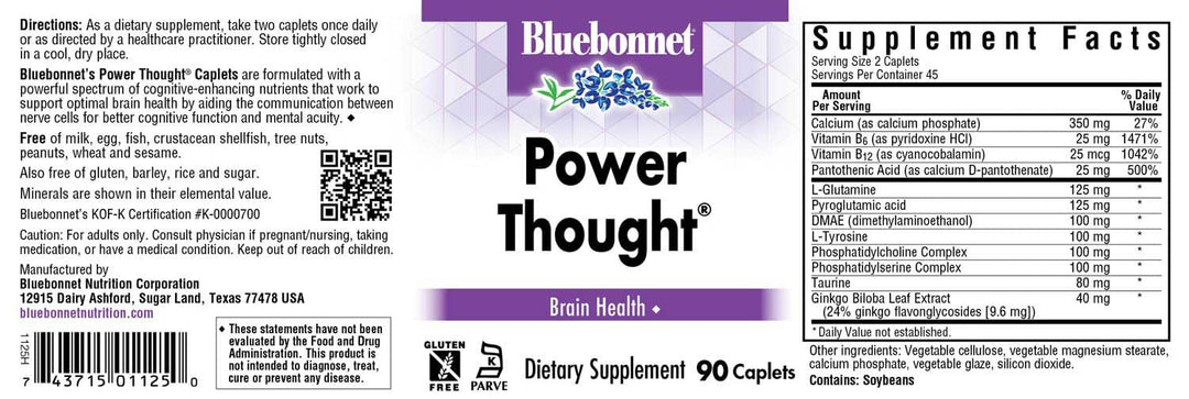 Power Thought Supplement, 90 Count