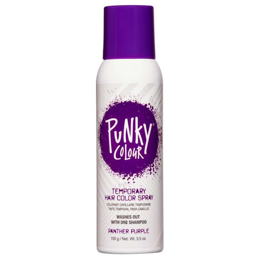 Temporary Hair Color Spray-On, Panther Purple, Non-Damaging Instant Hair Dye, No Bleaching Needed, Non-Sticky, Washable and Leaves No Residue, 3.5 oz, 1 Pack