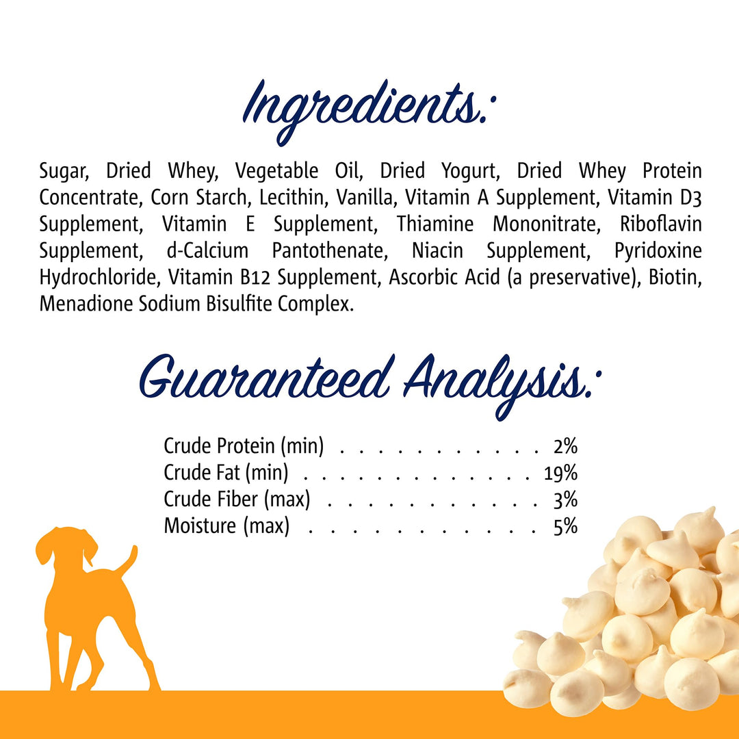 Drops with Yogurt Treats for Dogs, Bite-Sized Training Snacks, 8.8 Ounce (Pack of 1)