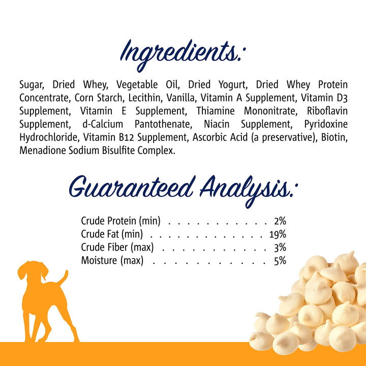 Drops with Yogurt Treats for Dogs, Bite-Sized Training Snacks, 8.8 Ounce (Pack of 1)