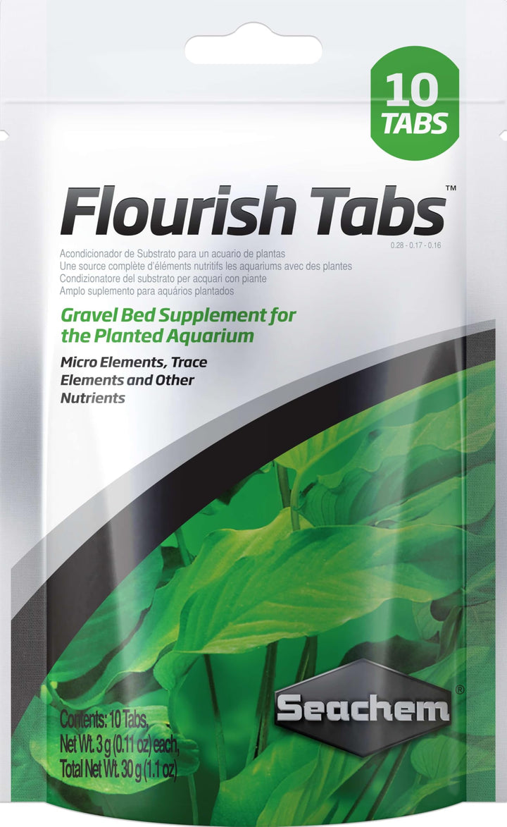 Flourish Tabs Growth Supplement - Aquatic Plant Stimulant 10 ct