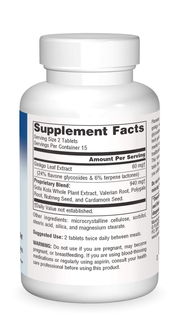 Ginkgo Awareness Tablets, 30 Count