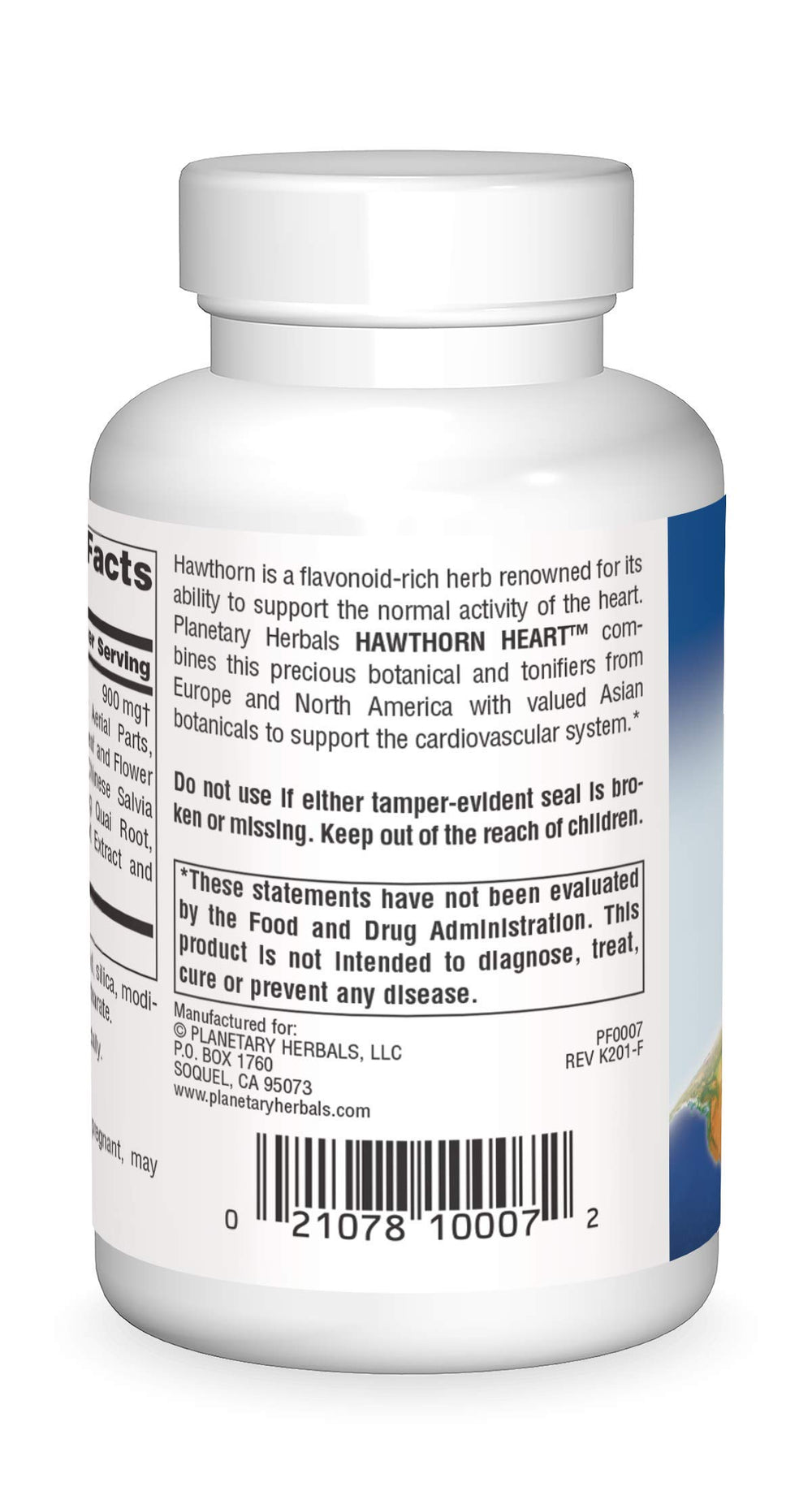 Hawthorn Heart Tablets, 60 Count