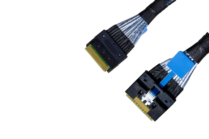 X8 to 8*,- 74P to 8* 7P, SlimSAS Host/RAID to SATA Target HD, 85CM Cable