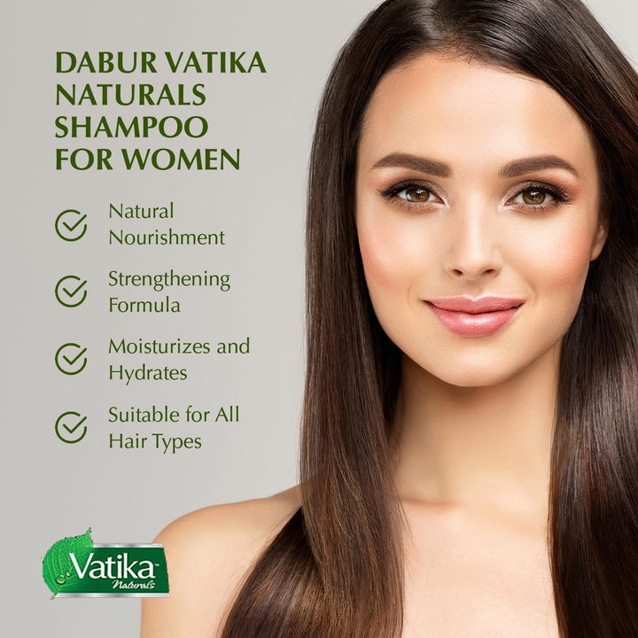 Dabur Vatika Refreshing Lemon Shampoo 400ml by Dabur