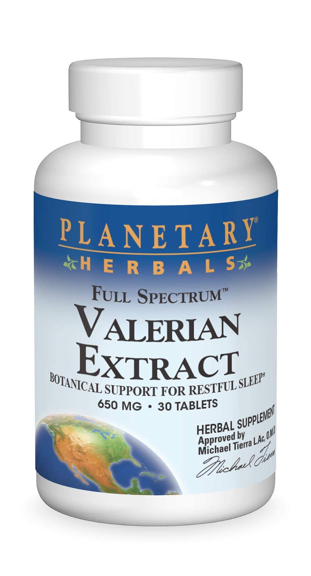 Full Spectrum Valerian Extract Tablets, 30 Count