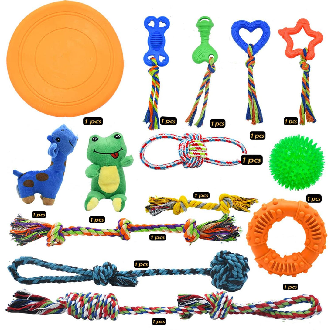 Plush Dog Toy For Aggressive Chewers Large Breeds, Squeaky Dog Toys For Large Dog, Tug Of War Dog Toy To Keep Them Busy, Tough Stuffed Animals Dog Chew Toy, Big Puppy Chew Toys For Teething