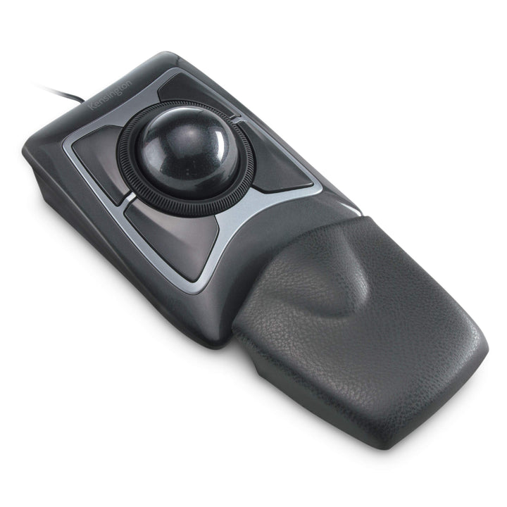 Expert Trackball Mouse (K64325), Black Silver, 5W x 5-3/4D x 2-1/2H