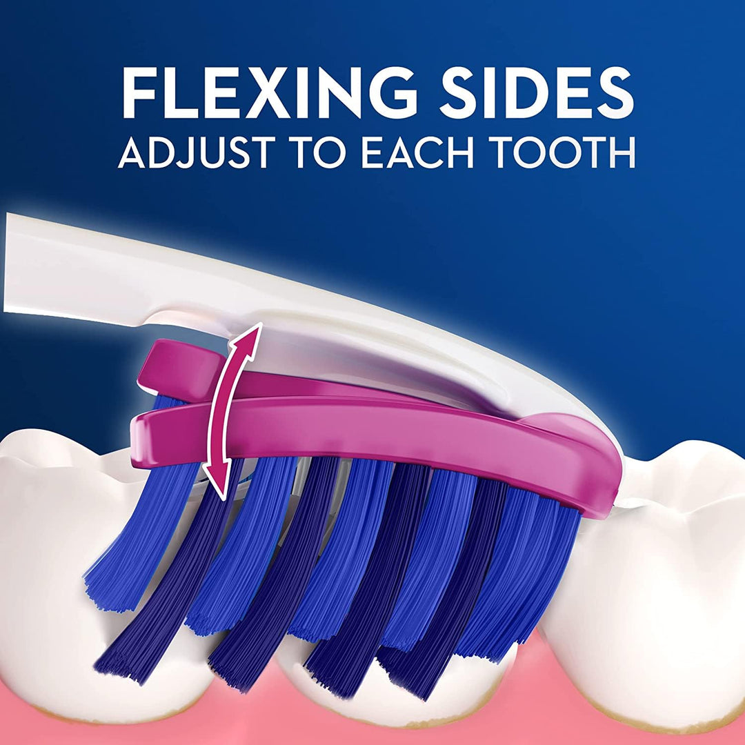 3D White Luxe Pro-Flex 38 Soft Manual Toothbrush Twin Pack