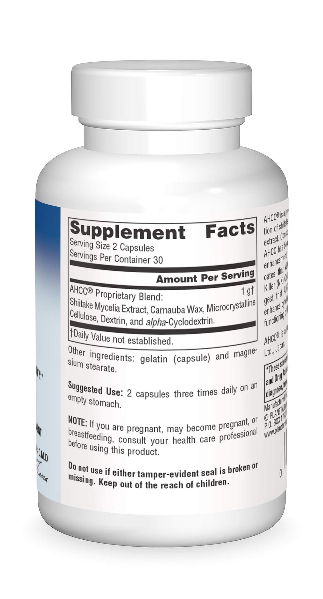 AHCC 500mg - 60 Capsules