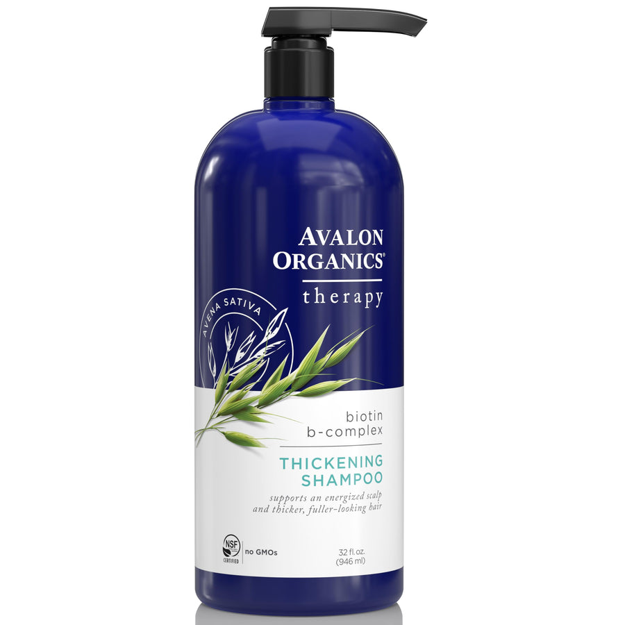Therapy Biotin B-Complex Thickening Shampoo, For an Energized Scalp and Thicker, Fuller-Looking Hair, 32 Fluid Ounces