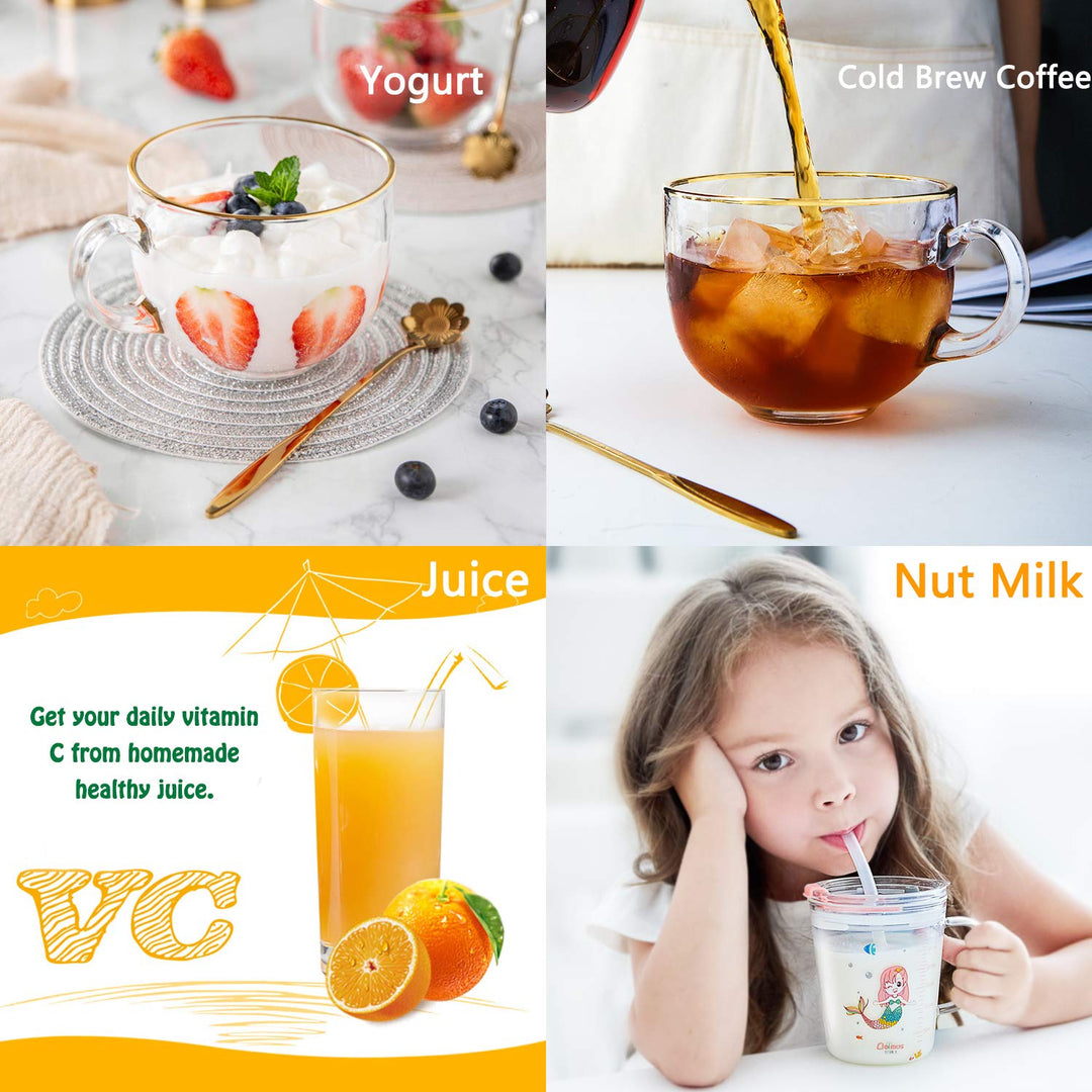 2 Pack - 80 Micron Nut Milk Bag - 12X12 Inches - Multiple Usage Reusable Food Strainer, Cold Brew Coffee Bag, Food Grade Nylon Mesh, BPA-Free, Cheesecloth Bag, Yogurt Strainer, Juice Filter