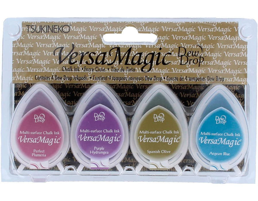 VersaMagic 4 Piece Set Jewel Box, pad Size: 2,4 x 3,9 cm