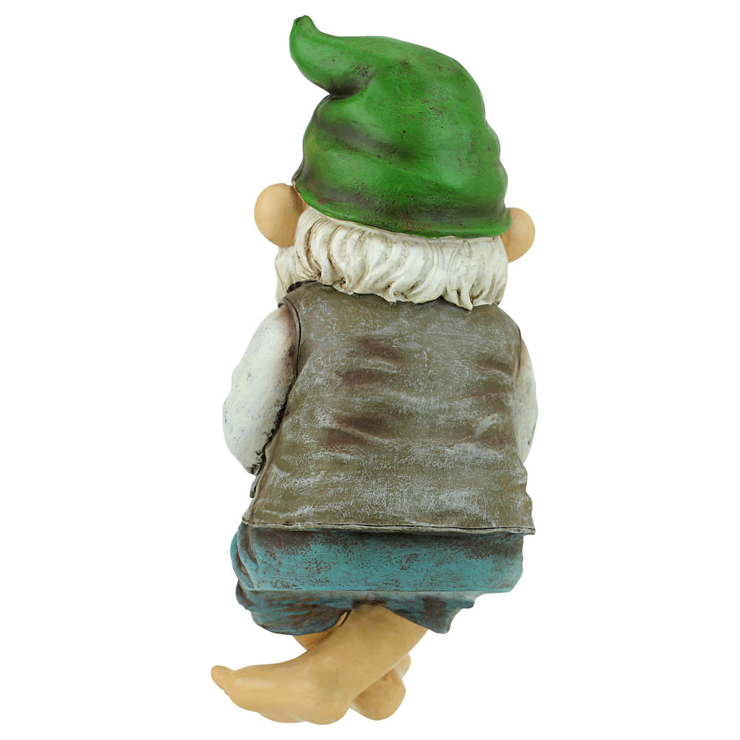QM2806500 Ziggy the Fishing Gnome Handcast Polyresin Statue, 9.5 Inch, Full Color