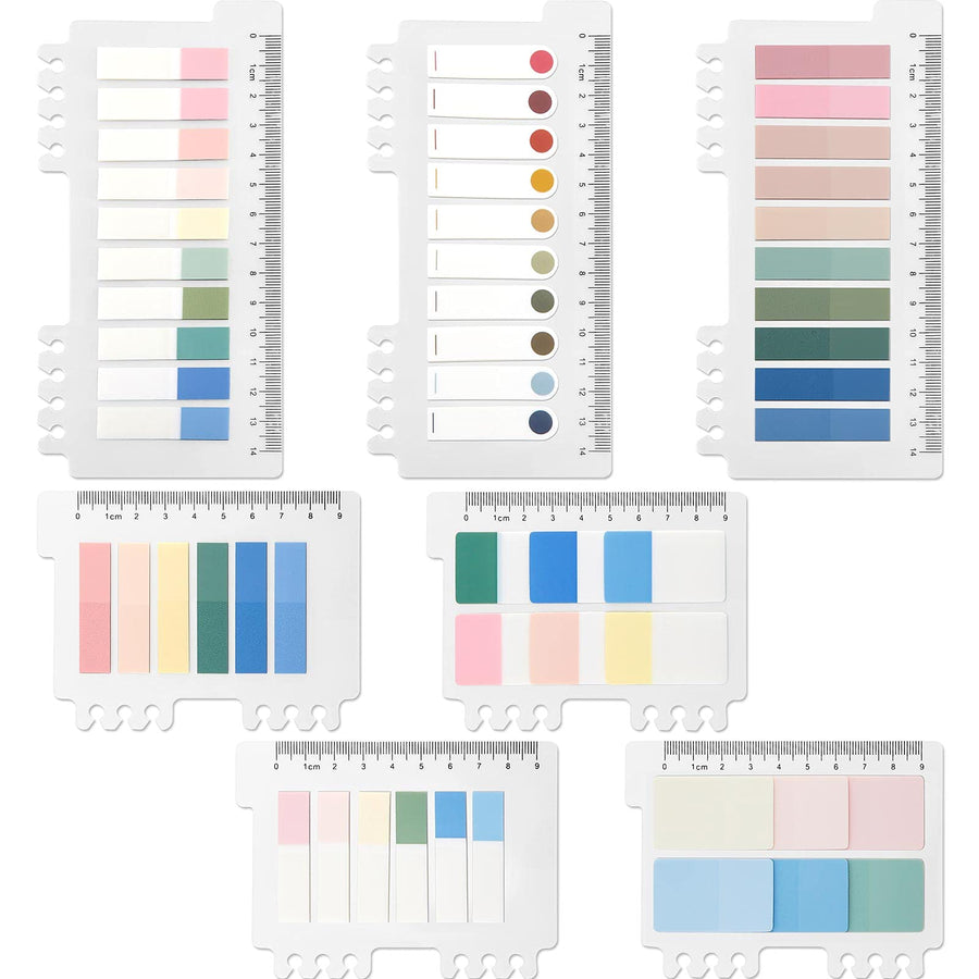 920 Pieces Sticky Tabs Annotation Tabs Page Markers Tabs Writable Index Tab Marking Flags Transparent Sticky Notes for Bible, Notebook Annotation Supplies