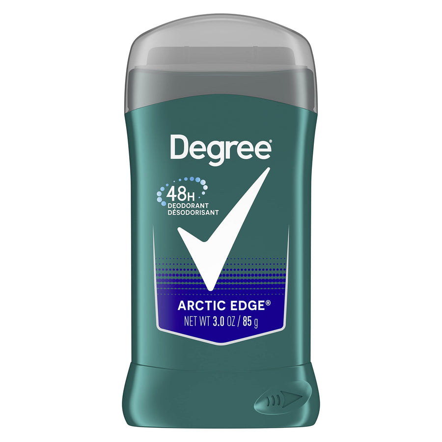 Men Deodorant Stick Arctic Edge 48-Hour Antiperspirant Protection 3 oz