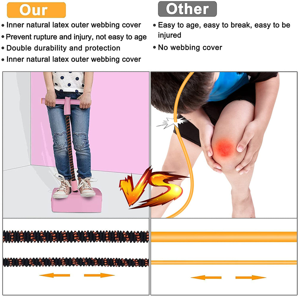 Pogo Jumper for Kids with Sound,Kids Foam Pogo Sticks for Boys&Girls,Safe Gift for Child, Support up to 250 lbs (BLU)