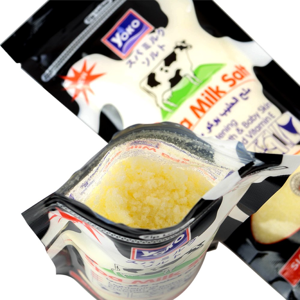 YOKO Spa Milk Salt Bath With Vitamin E & B3-300g (Original)