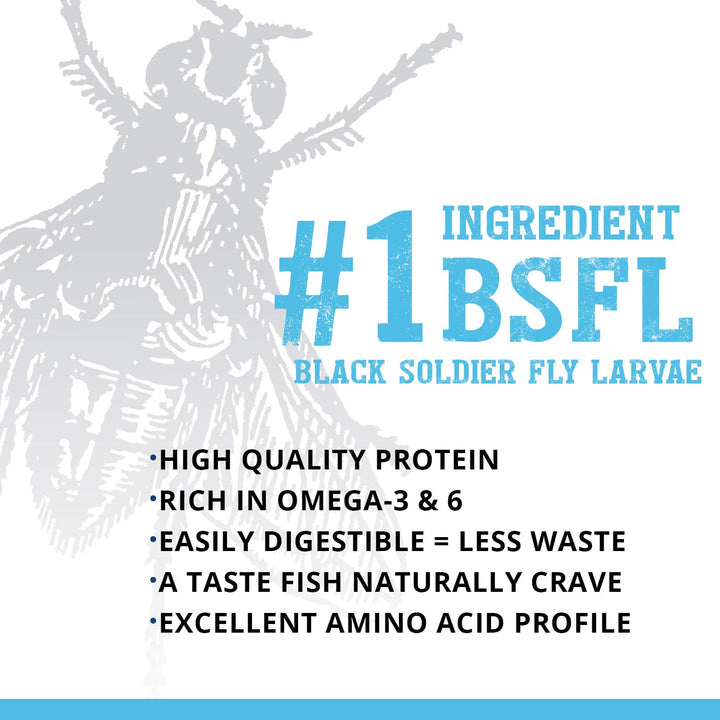 Bug Bites Tropical Fish Food, Small Granules for Small to Medium Sized Fish, 1.6 oz., A6577