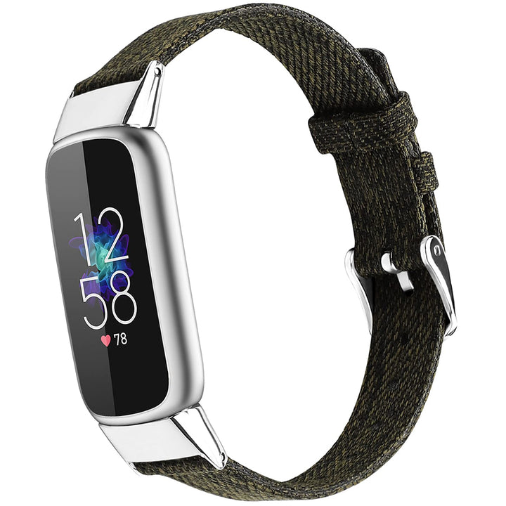 Compatible Fitbit Luxe SE& Fitbit Luxe Bands for Men Blue Small,Soft Woven Fabric Strap Wrist Band Blue Fitbit Luxe Replacement Bands for Fitbit Luxe Fitness Tracker Accessories Girls(Sky Blue)