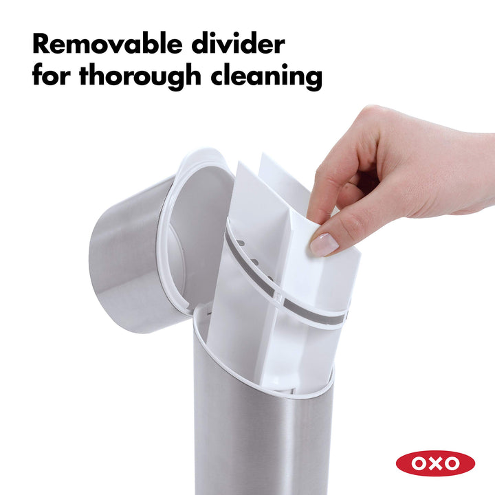 Good Grips Stainless Steel Toothbrush Organizer 9.75 Inch