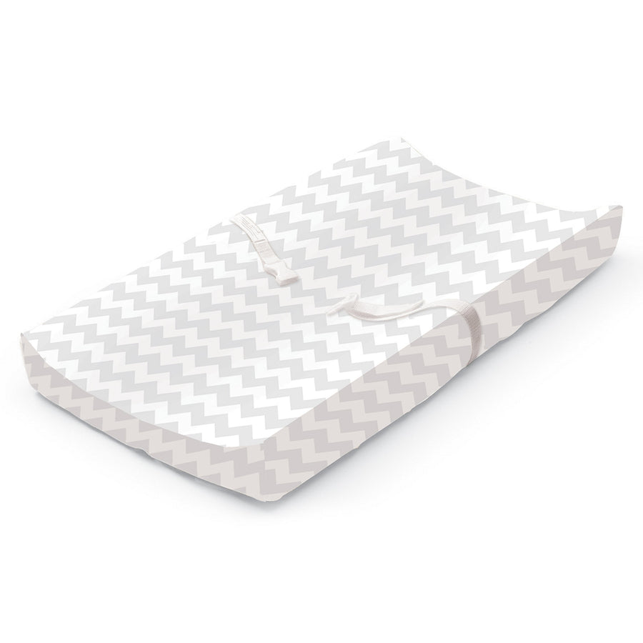 Ultra Plush Changing Pad Cover, Chevron