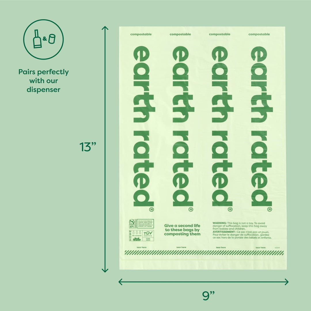 Dog Poop Bags, Ultra Thick and Leak Proof Dog Waste Bags, Unscented, 225 Count