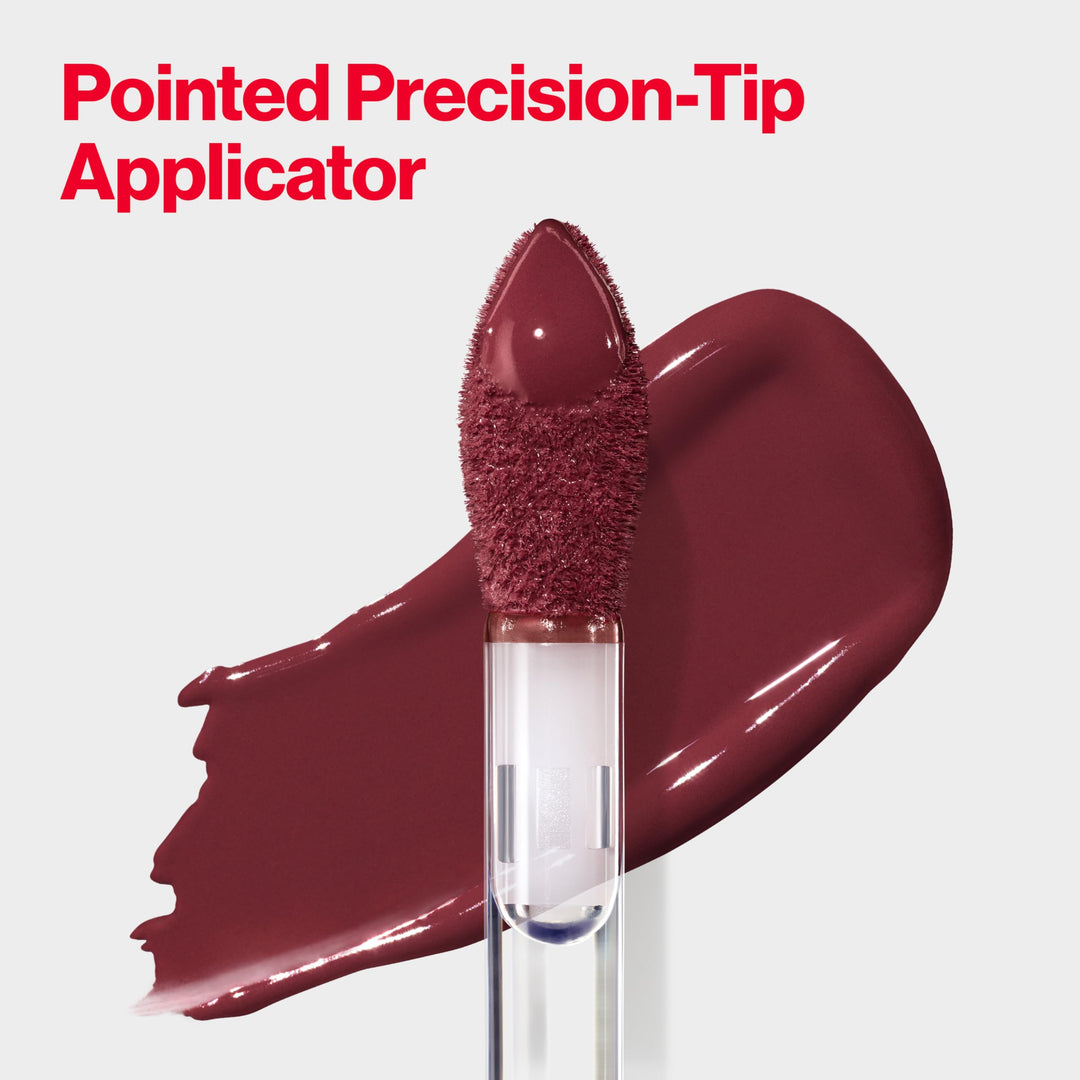 Revlon ColorStay Satin Ink Liquid Lipstick, Longwear Rich Lip Colors, Formulated with Black Currant Seed Oil, 021 Partner in Wine, 0.17 fl. oz.