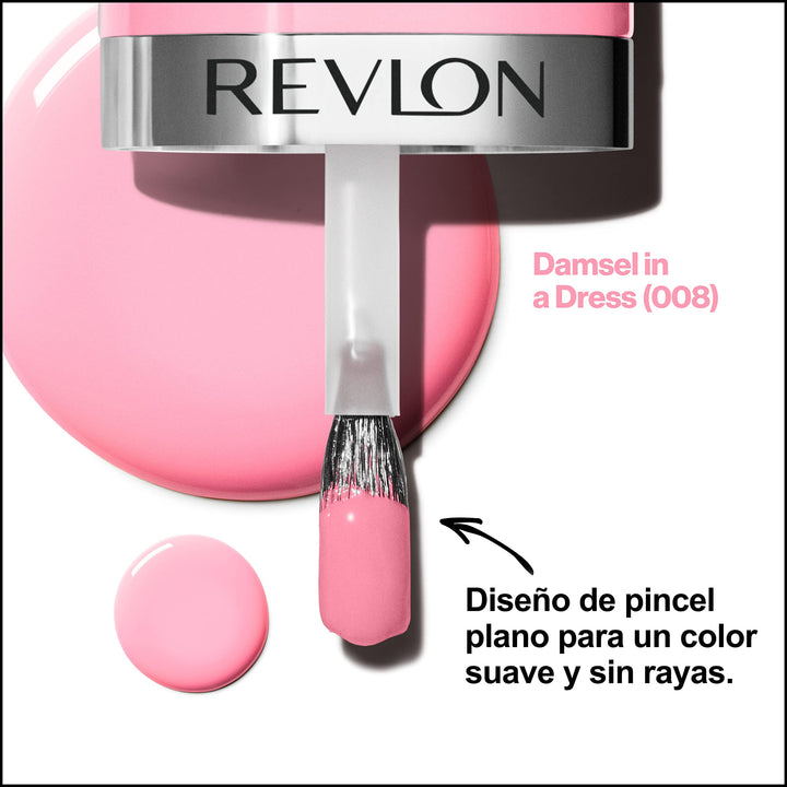 Ultra HD Snap Nail Colors, Natural Rich Glossy Nail Polish, 100% Vegan Formula, No Base and Top Coat Needed, 008 Damsel in a Dress, 0.27 fl. Oz.