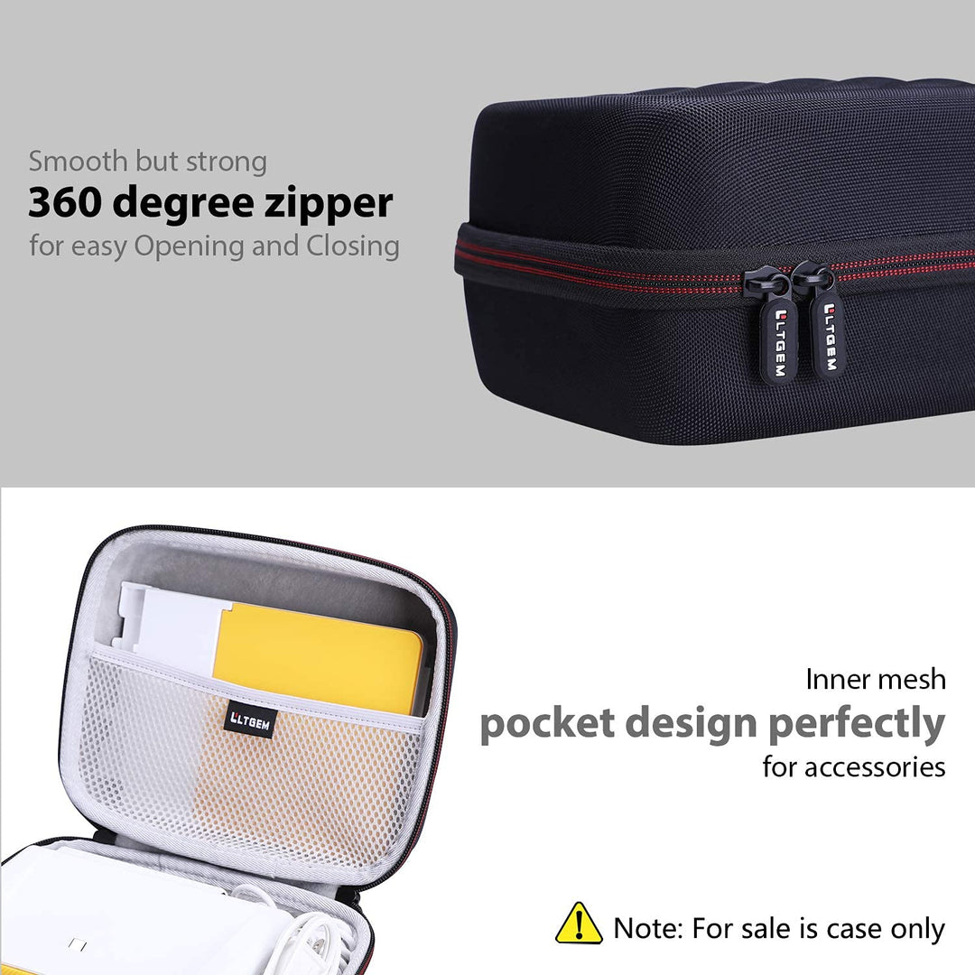 LTGEM EVA Hard Case for Kodak Dock Plus 4x6” Portable Instant Photo Printer - Travel Protective Carrying Storage Bag