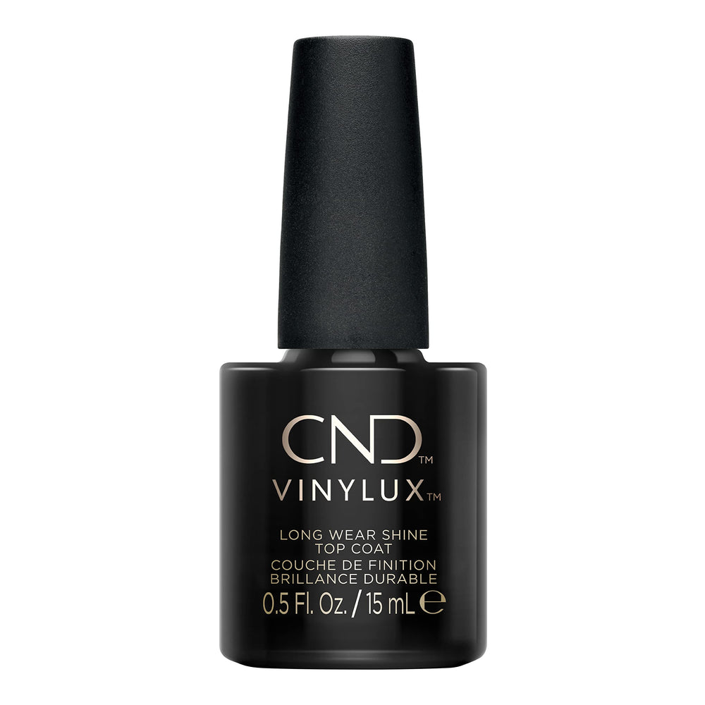 Vinylux Long Wear Shine Top Coat, Gifts for Her, Stocking Stuffers for Women, Quick Drying Formula, Easy to Remove, 0.5 Fl Oz