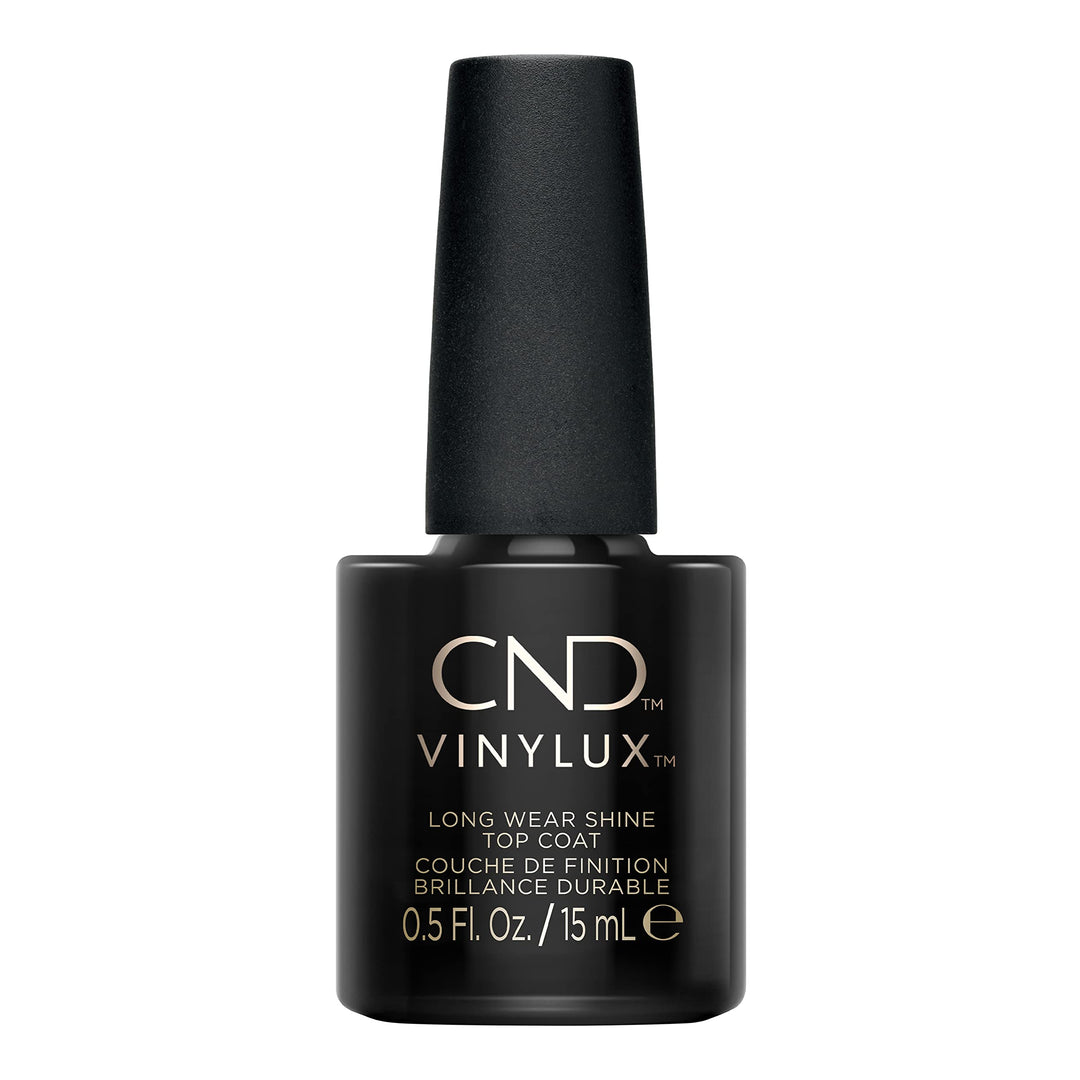 Vinylux Long Wear Shine Top Coat, Gifts for Her, Stocking Stuffers for Women, Quick Drying Formula, Easy to Remove, 0.5 Fl Oz