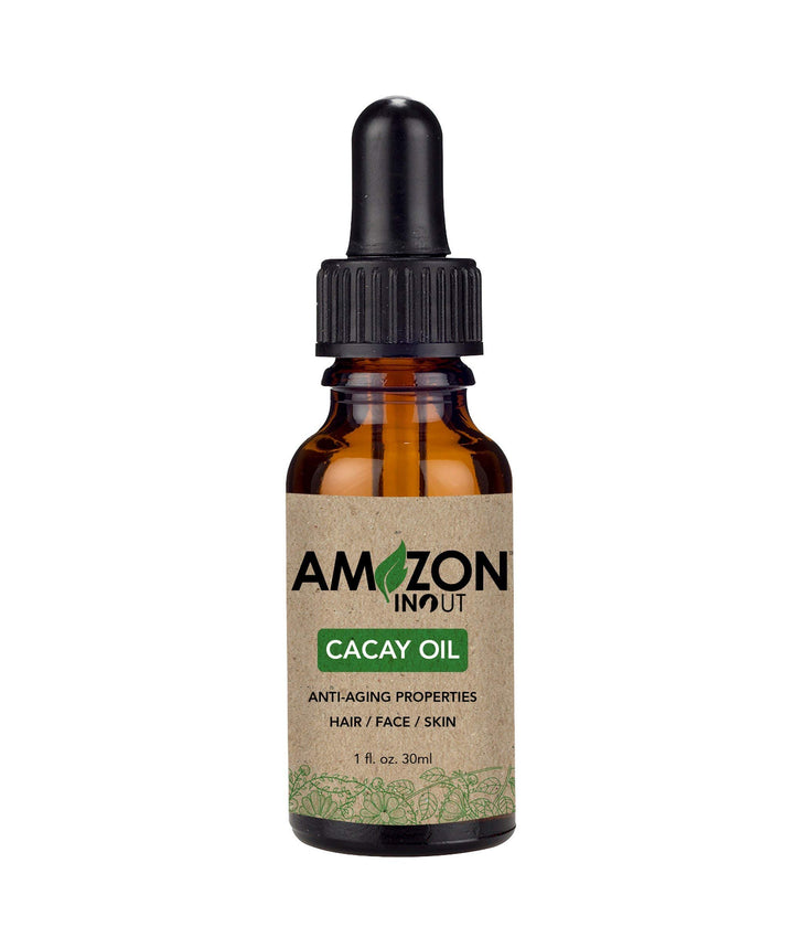 Cacay Oil Amazon IN OUT 30ml Organic Oil Rich in Vitamin A, E, F, Anti-Oxidants, Anti-Aging and Anti-Wrinkles.