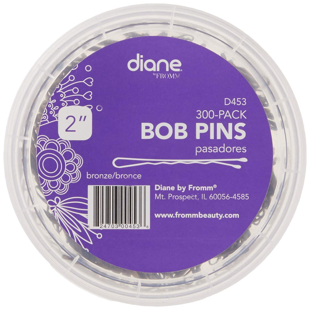 2 Bobby Pins, Bronze, 300-pack.