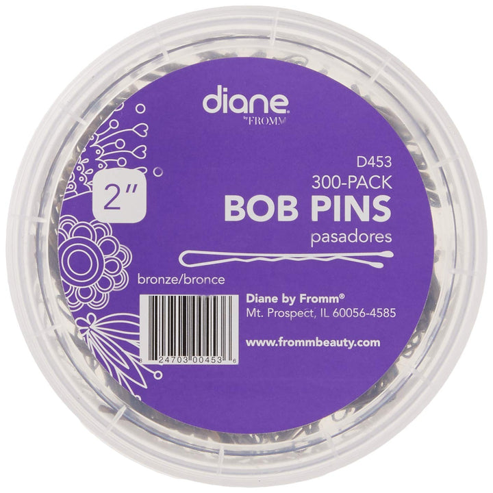2 Bobby Pins, Bronze, 300-pack.