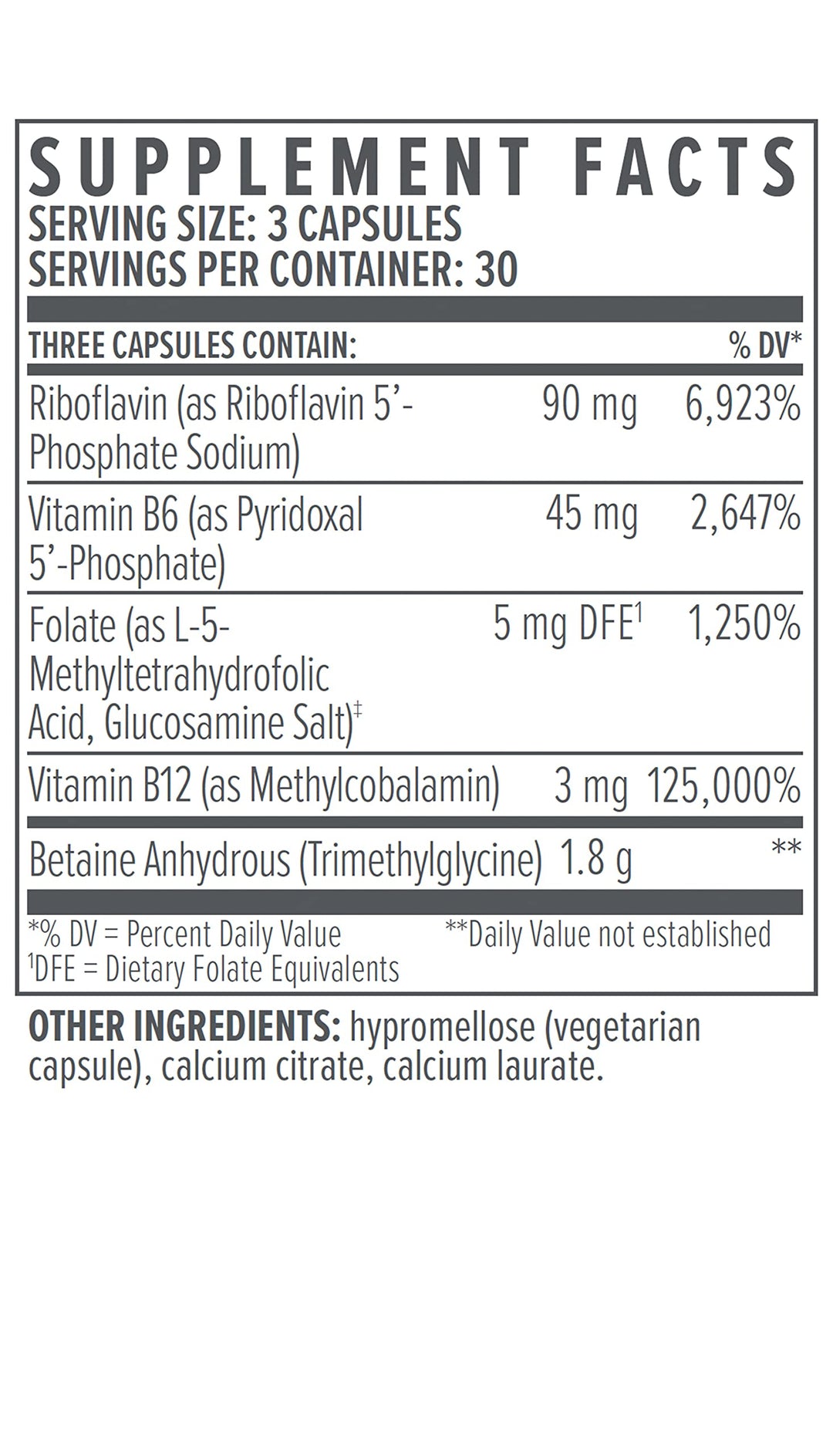 Nutraceuticals - Methyl Factors+ - Circulation + Mood (90 Capsules)