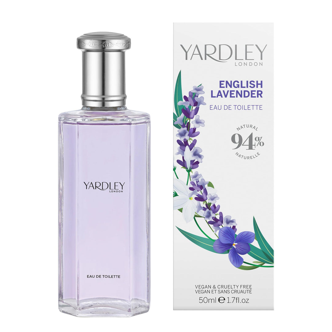 Of London English Lavender Eau de Toilette Spray for Women, 1.7 Ounce