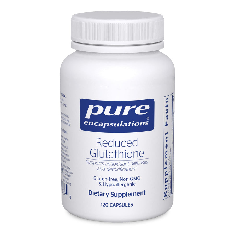 Reduced Glutathione | Hypoallergenic Antioxidant Supplement to Support Liver and Cell Health* | 120 Capsules