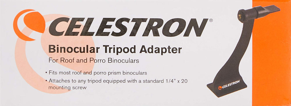 93524 Roof and Porro Binocular Tripod Adapter, Black