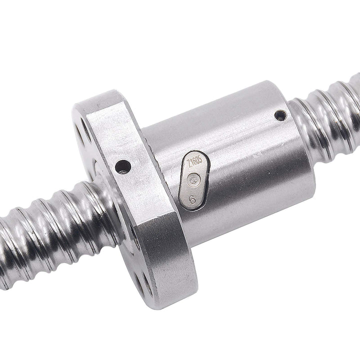 600mm SFU1605 Ball Screw, RM1605 Ball Screw with Metal Ball Screw Nut for CNC Machine,Diameter 16mm, 5mm Lead (Diameter 16mm, 600mm)