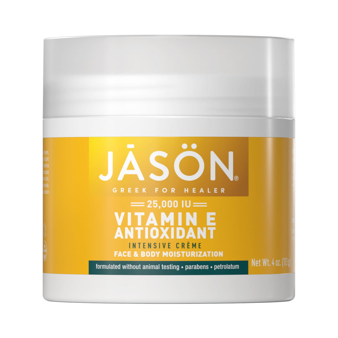Vitamin E 25, 000 IU Intensive Moisturizing Crème, For Face and Body, 4 Fluid Ounces