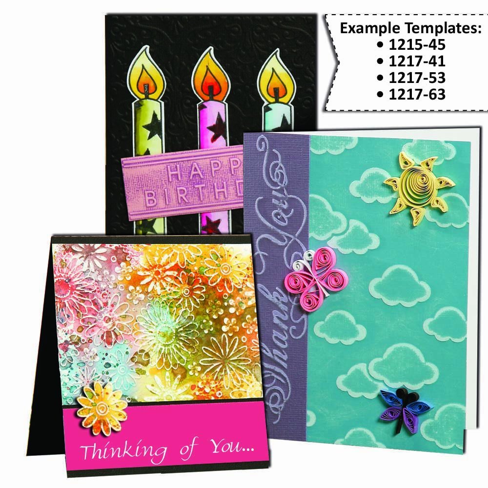 1217-63 Damask Embossing Folder, 5 by 7-Inch, 5 X 7, Clear