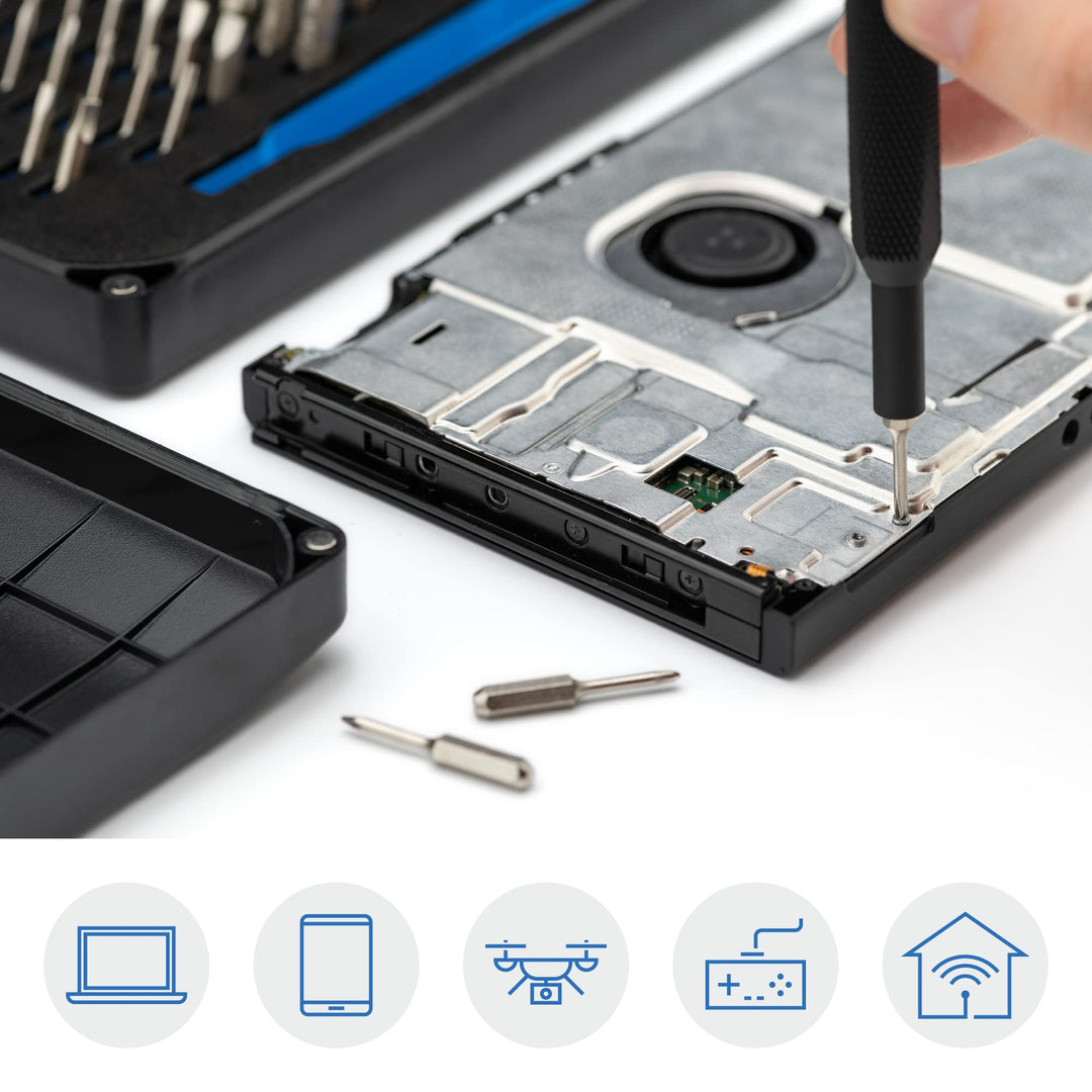 Mako Driver Kit - 64 Precision Bit Set for Electronics Repair