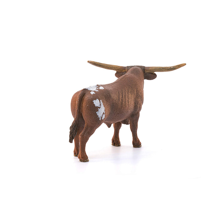 Farm World, Farm Animal Toys for Kids and Toddlers, Texas Longhorn Bull Cow Toy Figure, Ages 3+