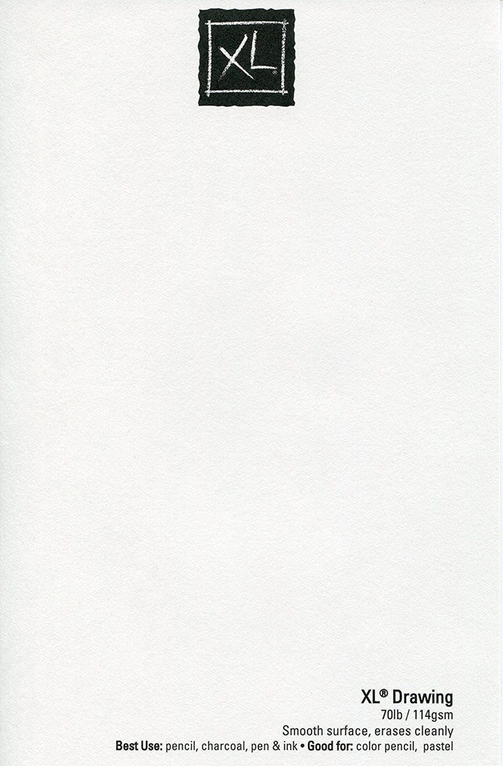 XL Series Drawing Paper, Wirebound Pad, 5.5x8.5 inches, 60 Sheets (70lb/114g) - Artist Paper for Adults and Students - Charcoal, Colored Pencil, Ink, Pastel, Marker